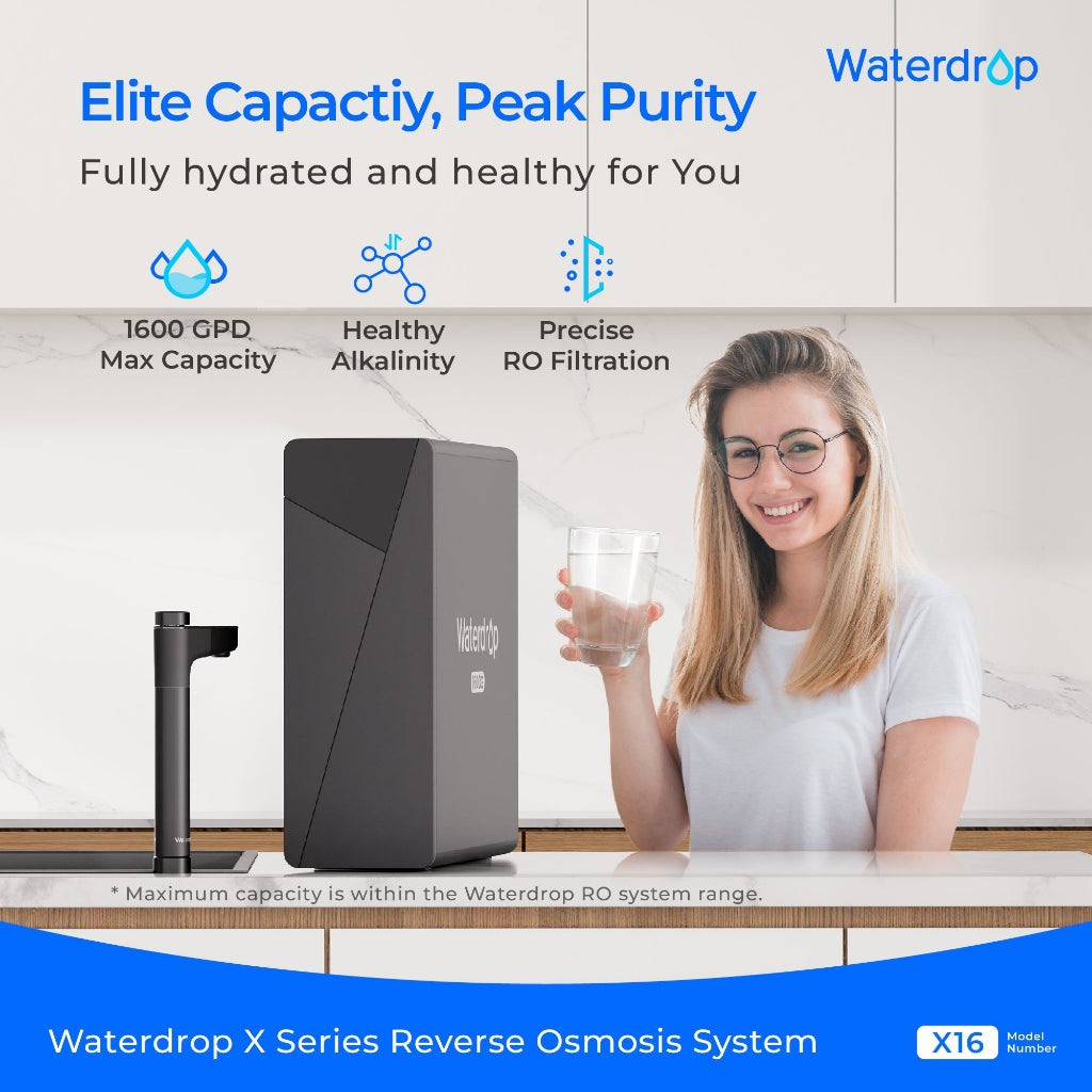 SimPure X16 1600GPD Tankless Reverse Osmosis Water Filtration System