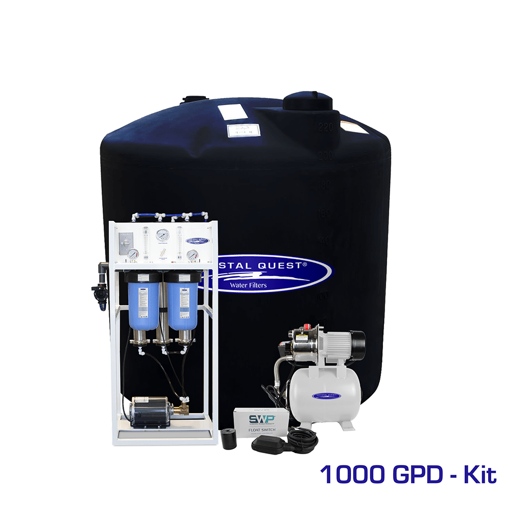 Commercial Mid-Flow Reverse Osmosis System (500-7000 GPD)