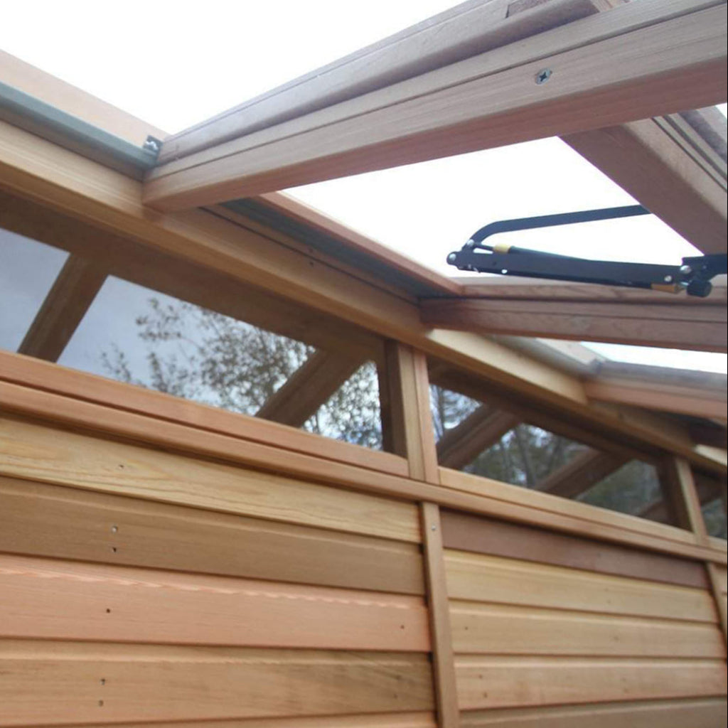 Alton Fusion 10 | Modern Cedar Greenhouse
