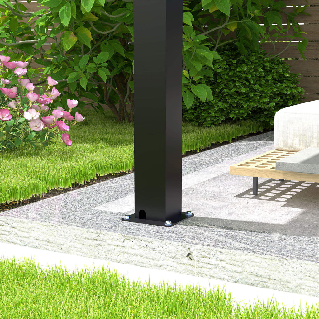 Alora 10' x 19' All-Weather Louvered Pergola (SAK32691)