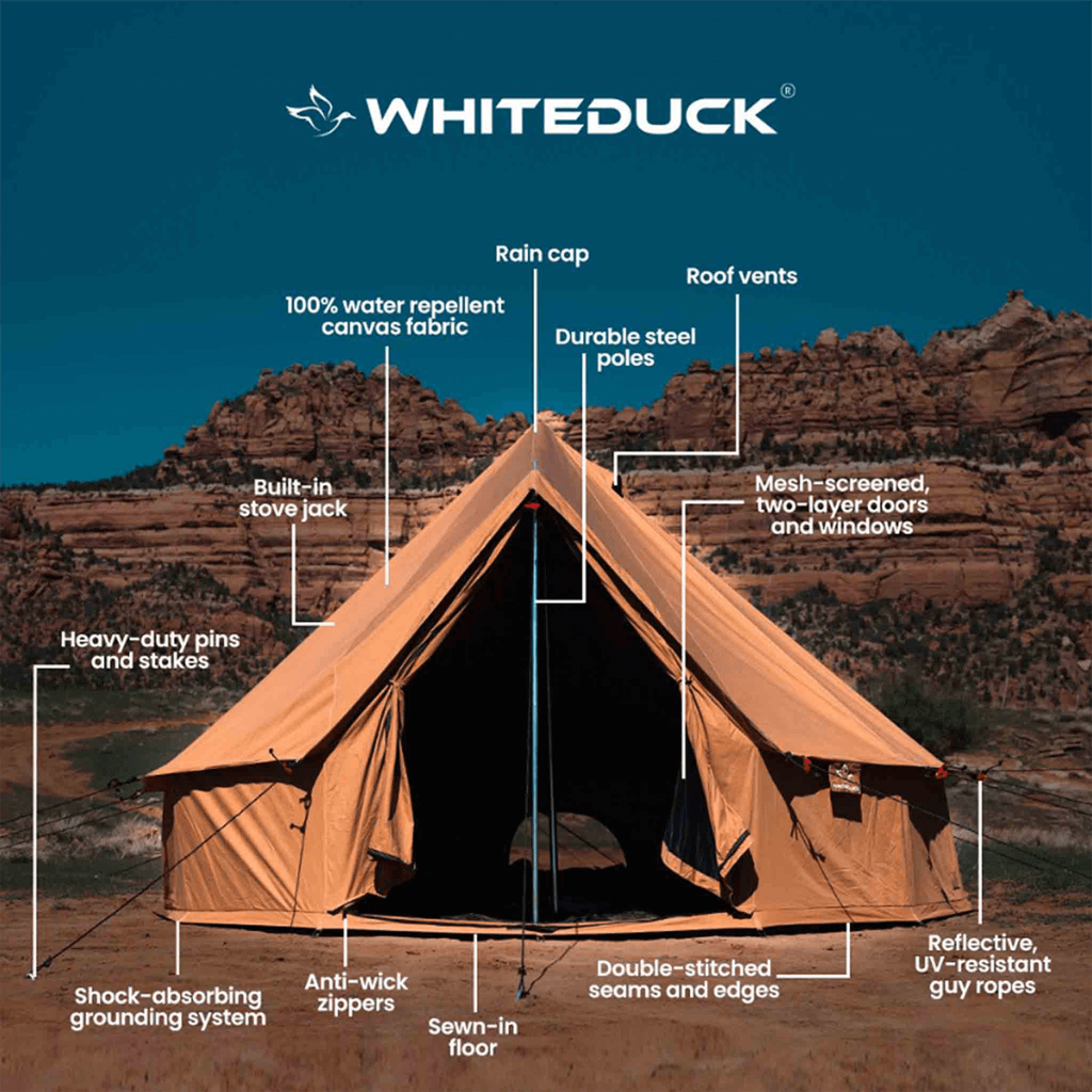 White Duck Outdoors 16' Regatta Bell Tent