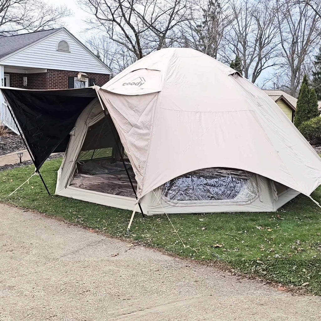 Coody Aurora Dome Inflatable Air Tent for 2–4 People