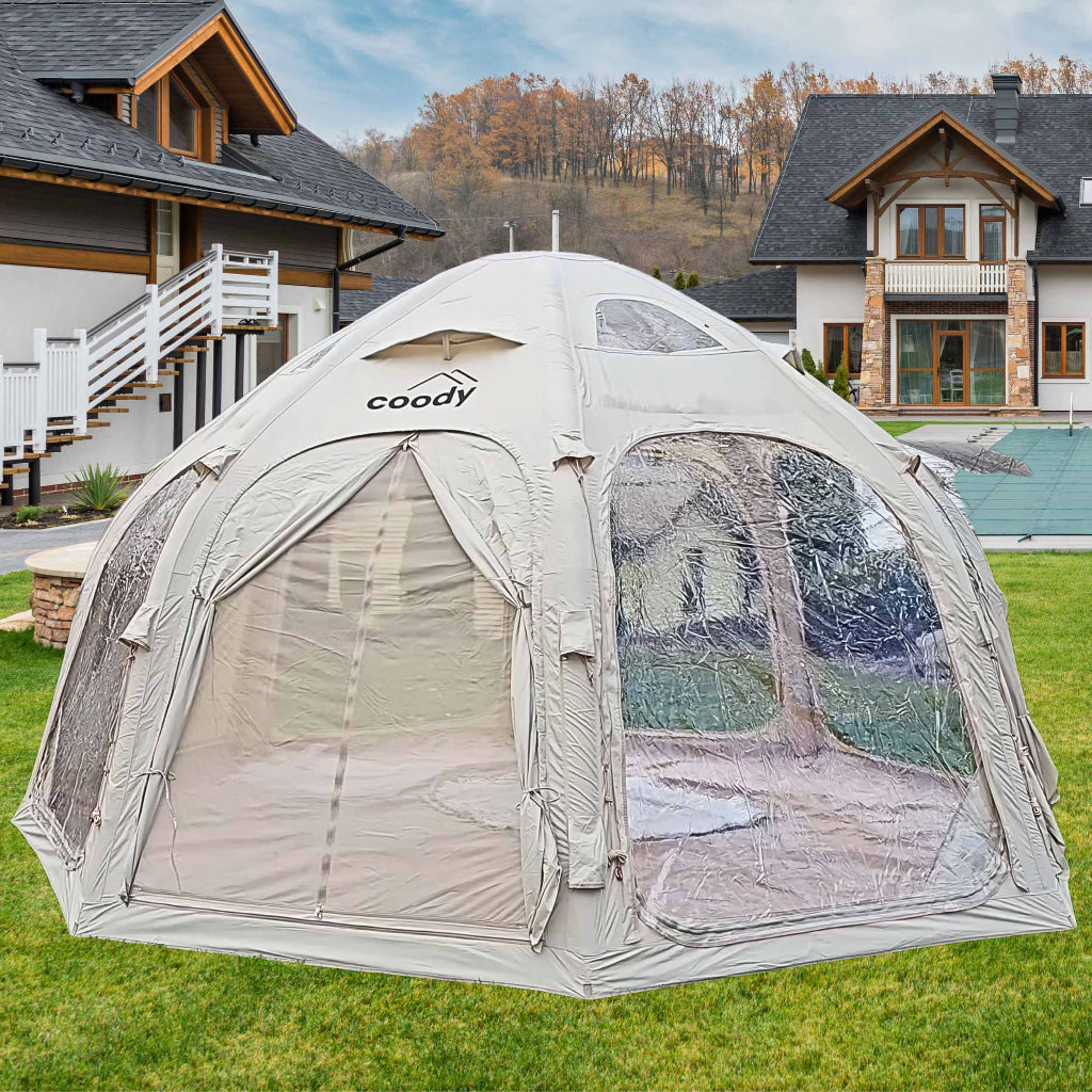 Coody Aurora Dome Inflatable Air Tent for 2–4 People