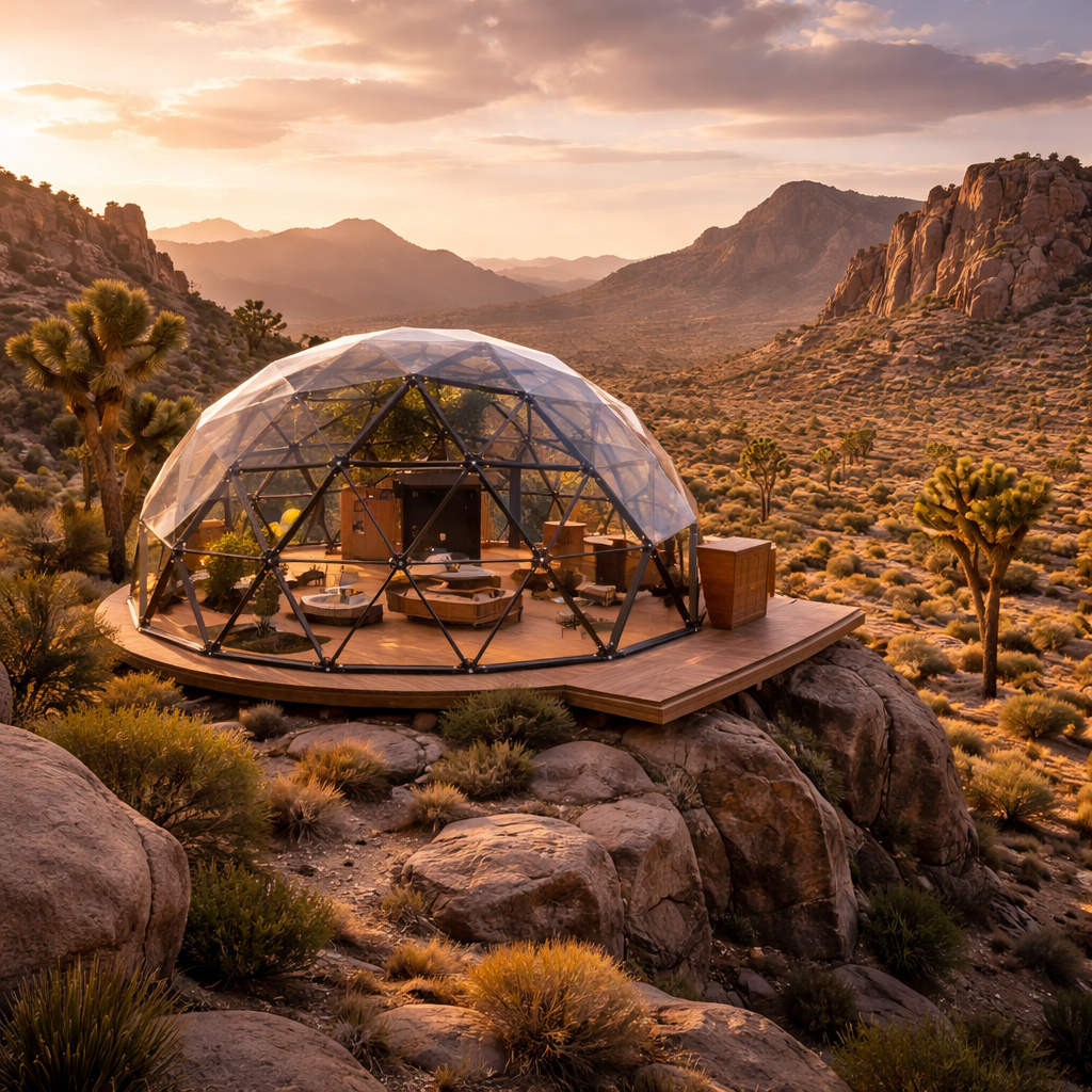 Dome Spaces Home in a Dome Series | Permanent Residential Dome Homes
