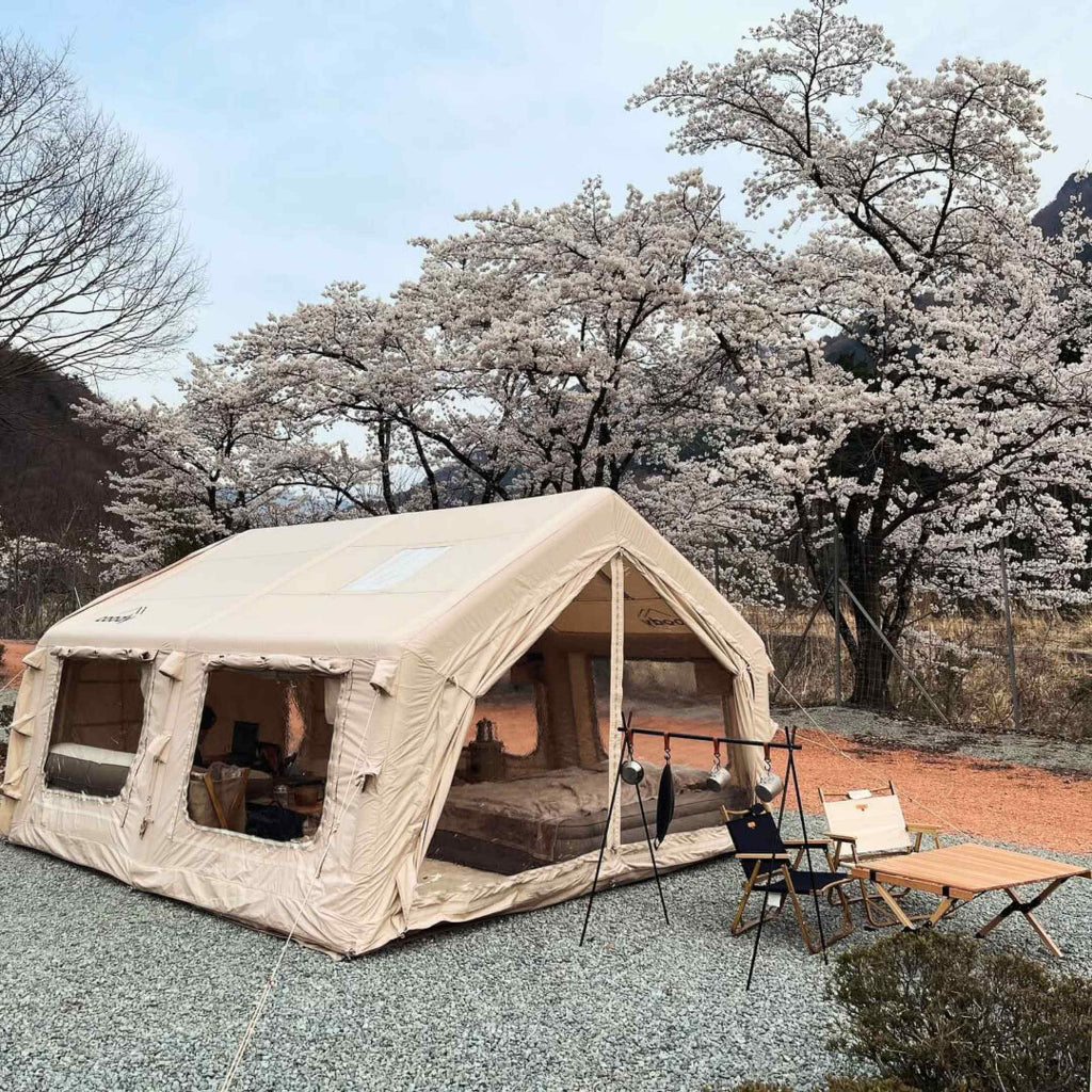 Coody 13.6 Koala-5 Beige Inflatable Air Tent for 2–8 People