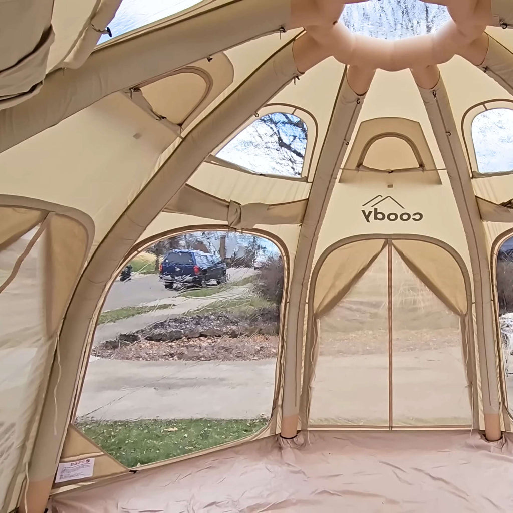 Coody Aurora Dome Inflatable Air Tent for 2–4 People