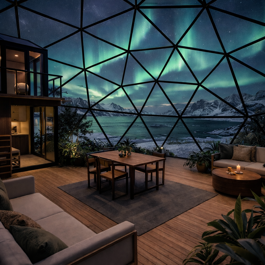 Dome Spaces Home in a Dome Series | Permanent Residential Dome Homes