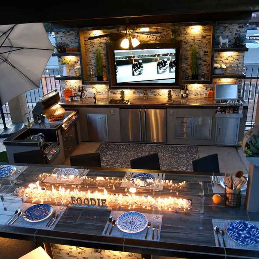KoKoMo Montego Outdoor Kitchen BBQ Island