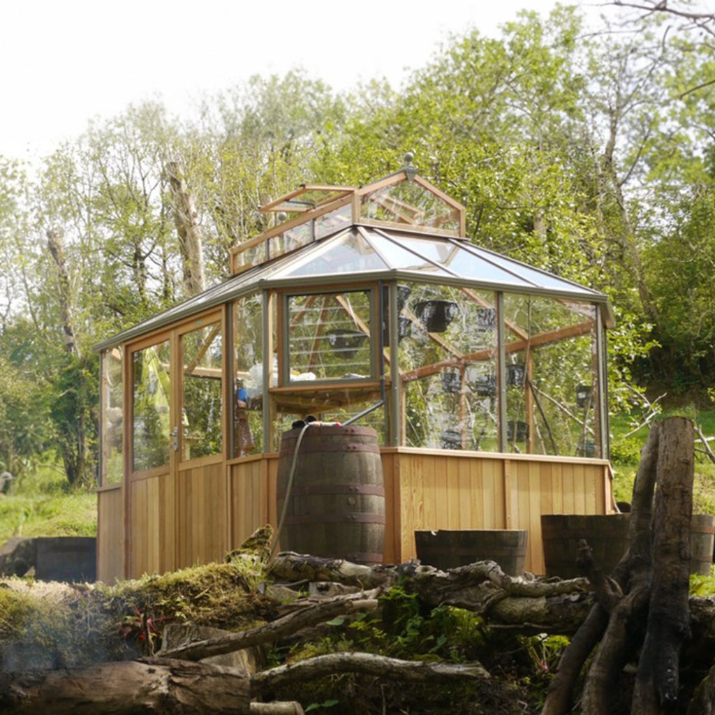 Alton Octagonal | Cedar Glass Greenhouse