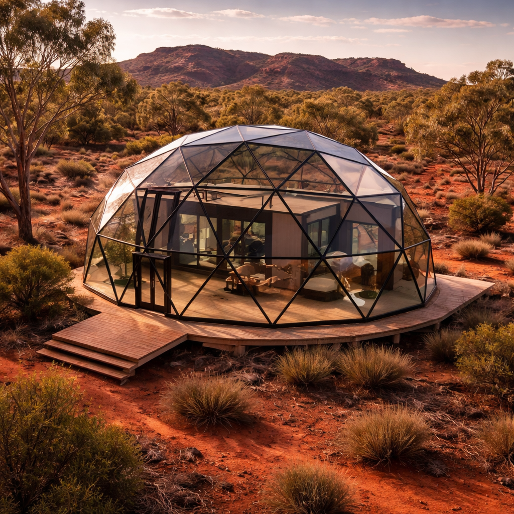 Dome Spaces Home in a Dome Series | Permanent Residential Dome Homes