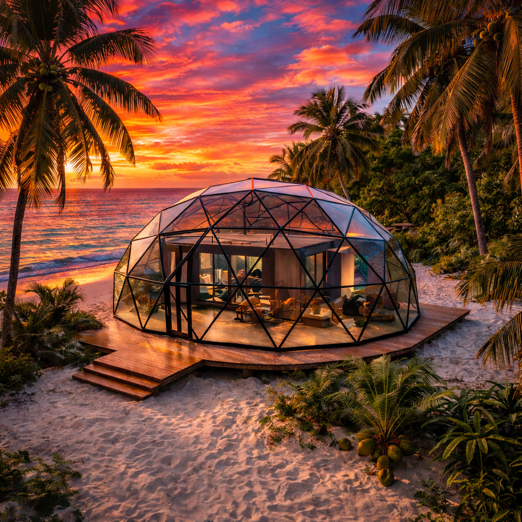 Dome Spaces Home in a Dome Series | Permanent Residential Dome Homes