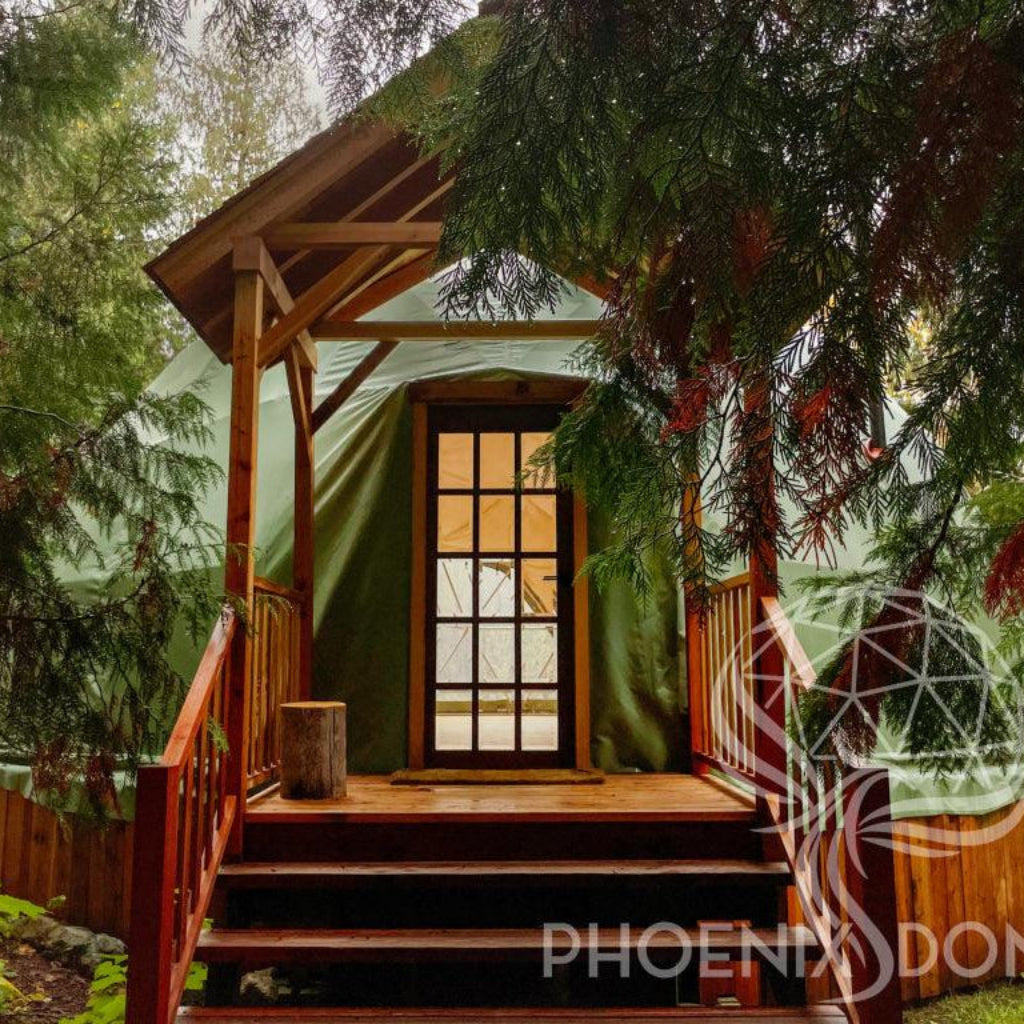 Phoenix Domes 33FT Deluxe 4-Season Glamping & Yoga Dome Package