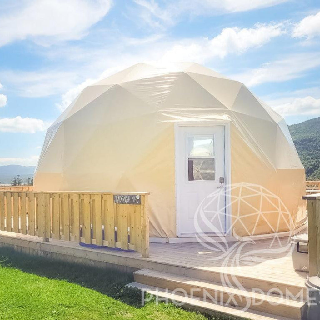 Phoenix Domes 33FT Deluxe 4-Season Glamping & Yoga Dome Package