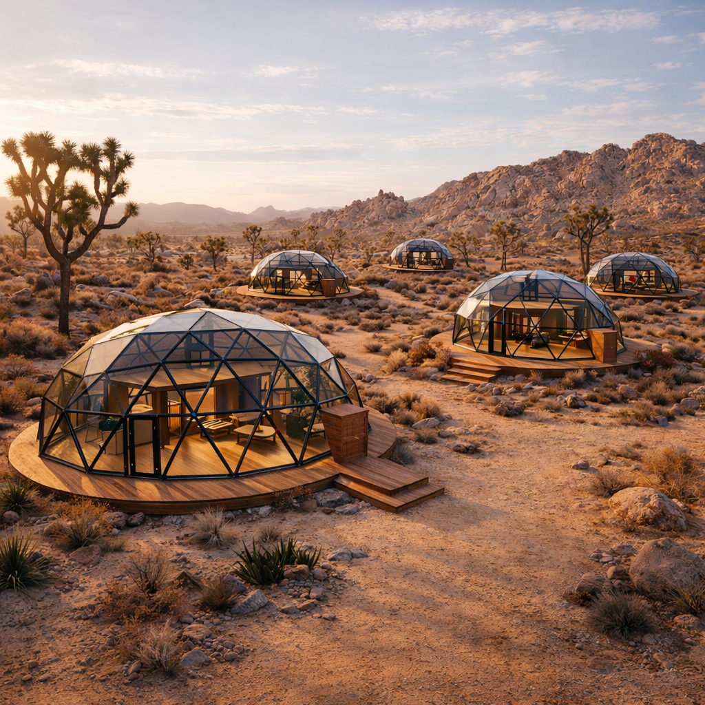 Dome Spaces Home in a Dome Series | Permanent Residential Dome Homes