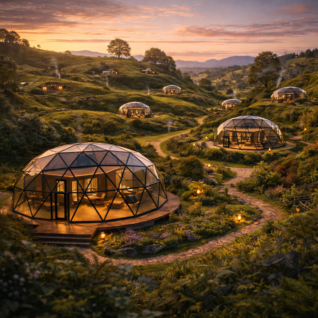 Dome Spaces Home in a Dome Series | Permanent Residential Dome Homes