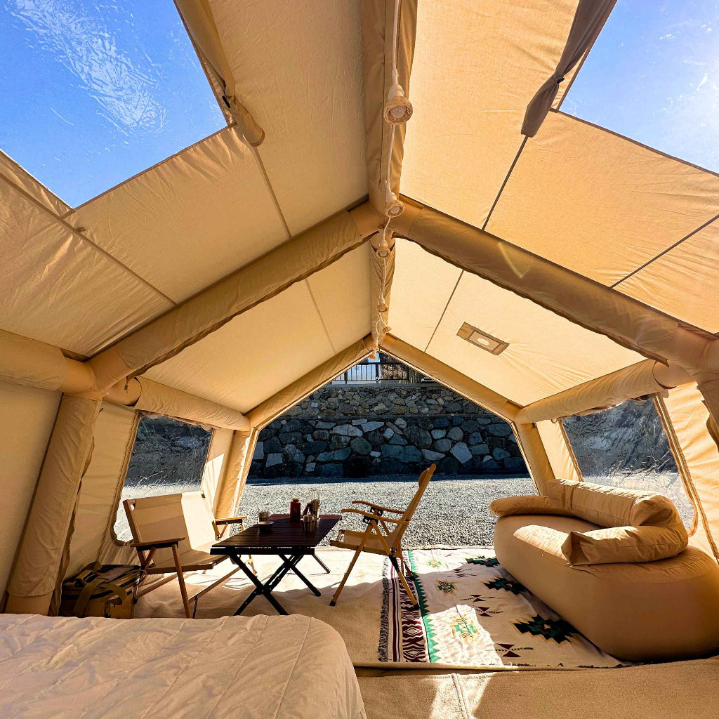 Coody 13.6 Koala-5 Beige Inflatable Air Tent for 2–8 People