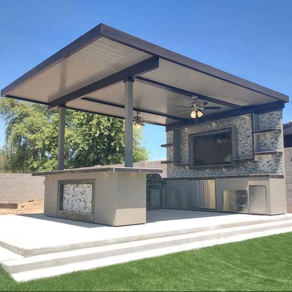 KoKoMo Montego Outdoor Kitchen BBQ Island