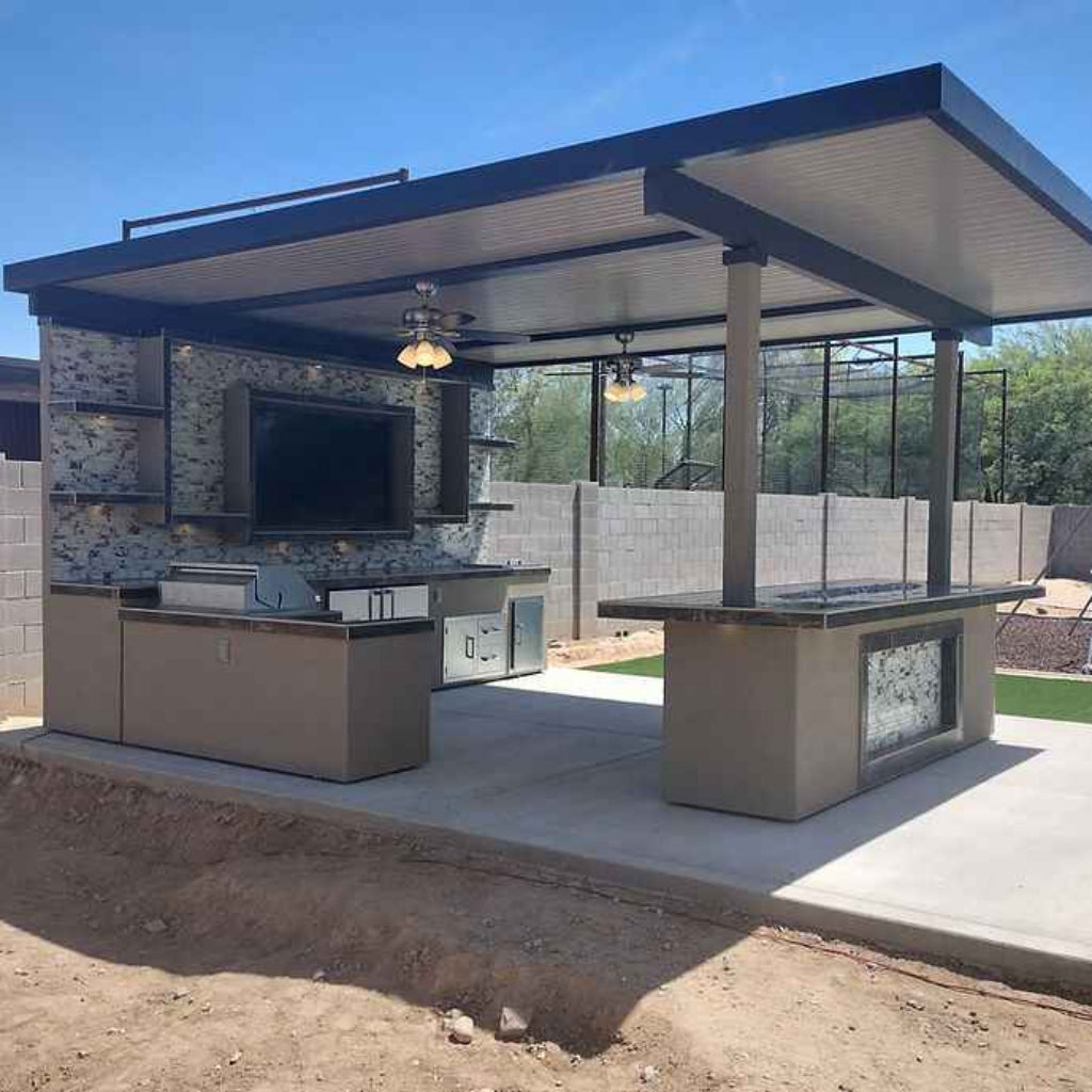 KoKoMo Montego Outdoor Kitchen BBQ Island