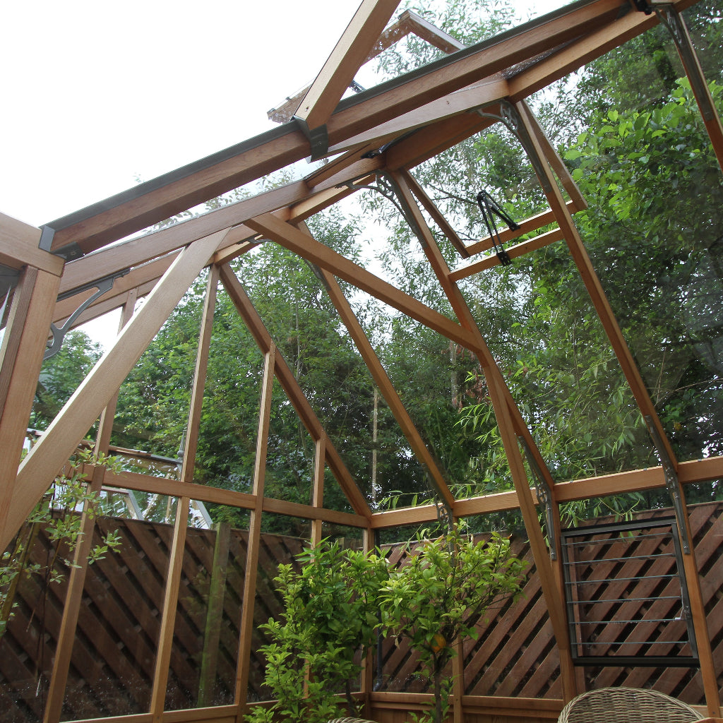 Alton Cambridge | T-Shaped Cedar Greenhouse