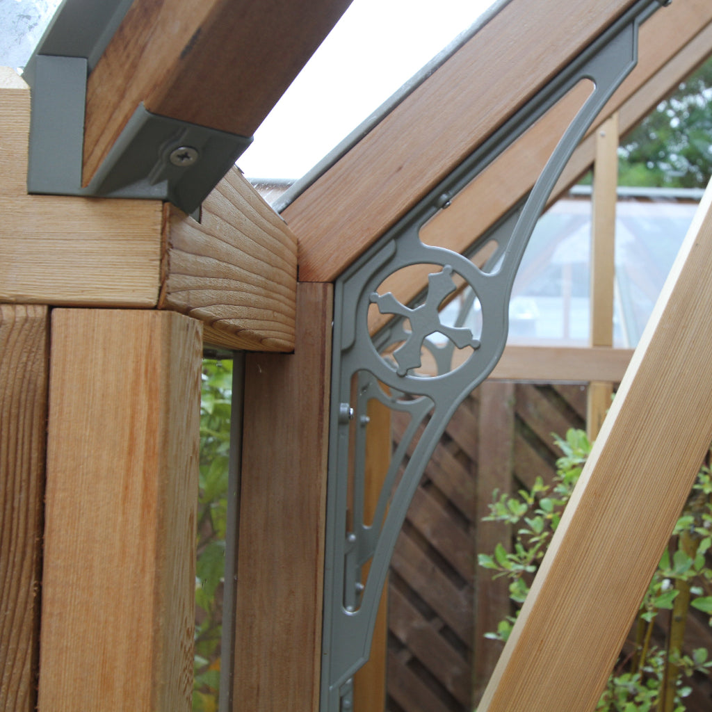Alton Cambridge | T-Shaped Cedar Greenhouse