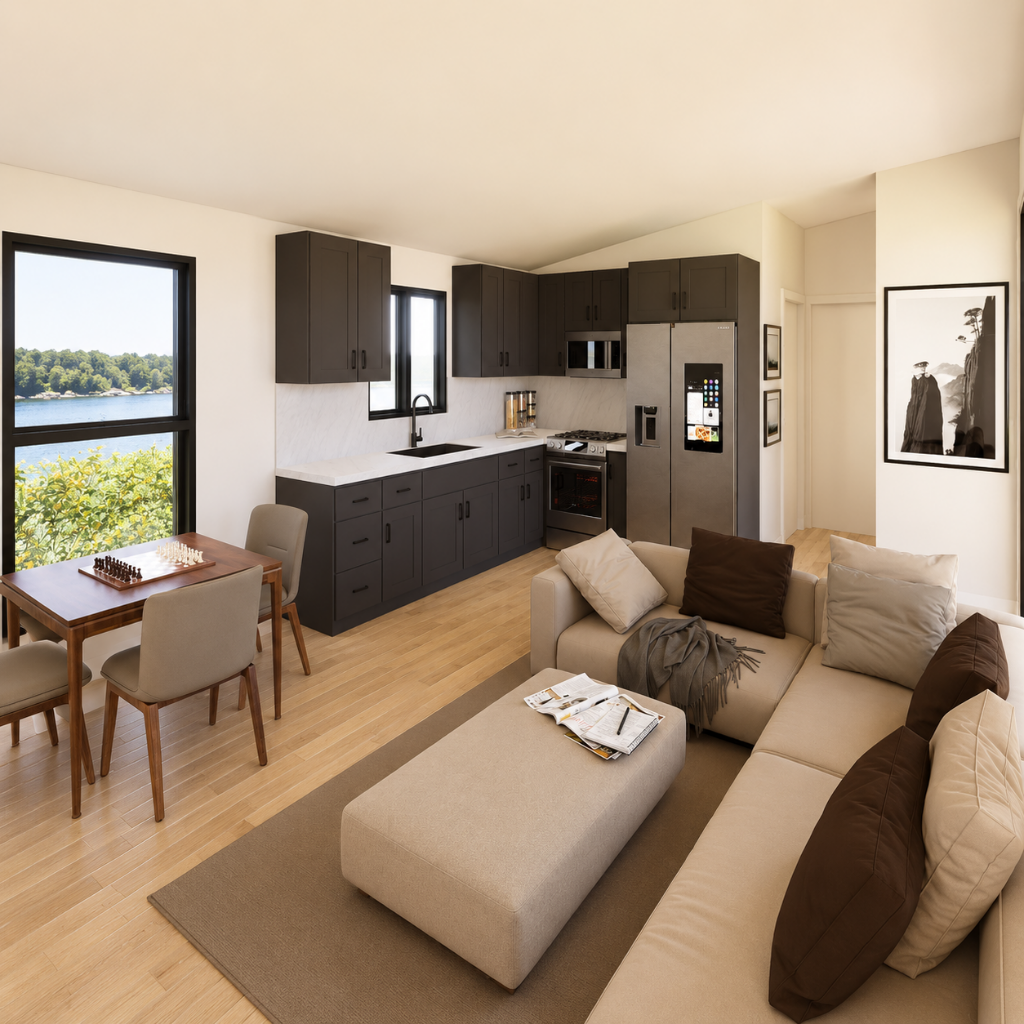 Irontown Cabana 700 2B2B | Luxury Two-Bedroom Modular Home & ADU