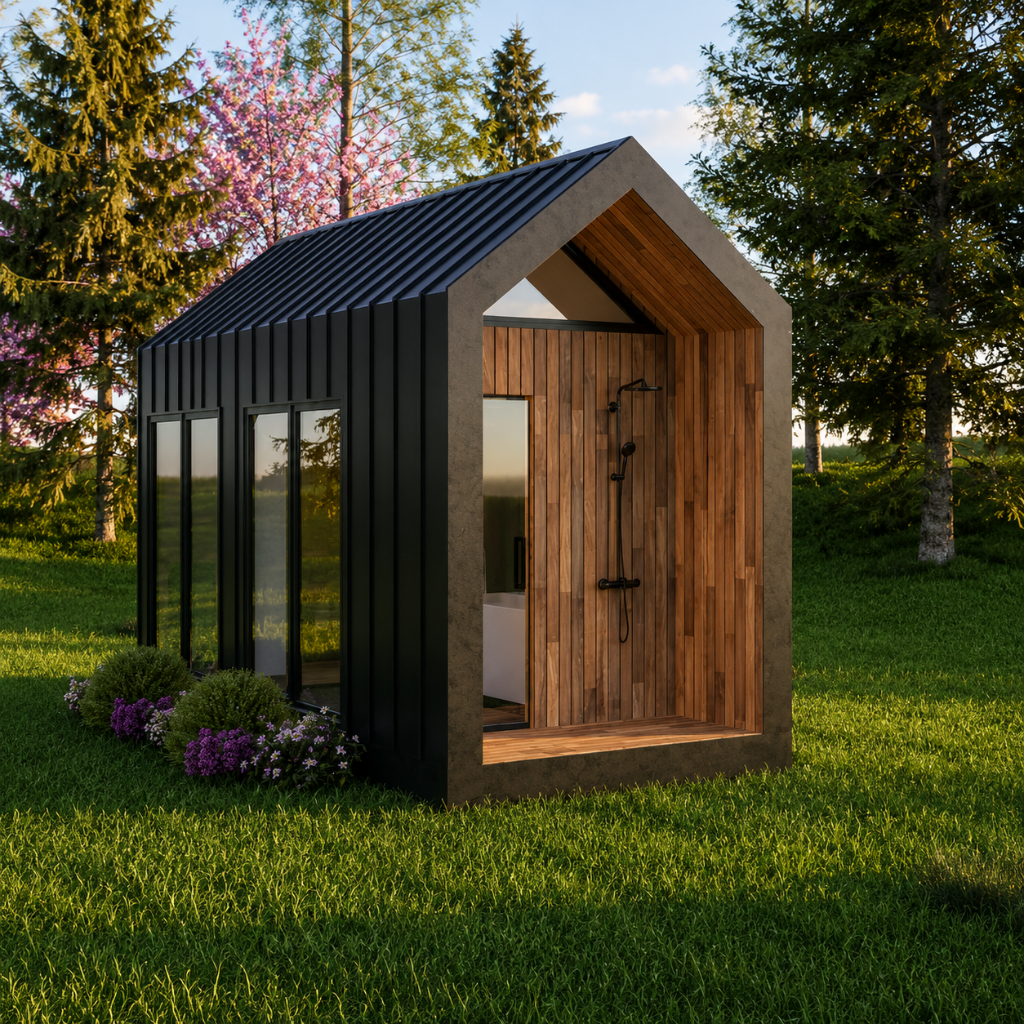 Irontown Sweaty Yeti Sauna Plunge | Outdoor Sauna & Cold Plunge Wellness Retreat