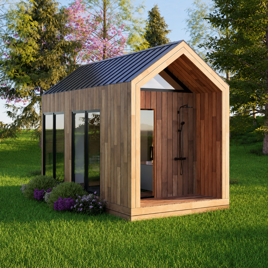 Irontown Sweaty Yeti Sauna Plunge | Outdoor Sauna & Cold Plunge Wellness Retreat