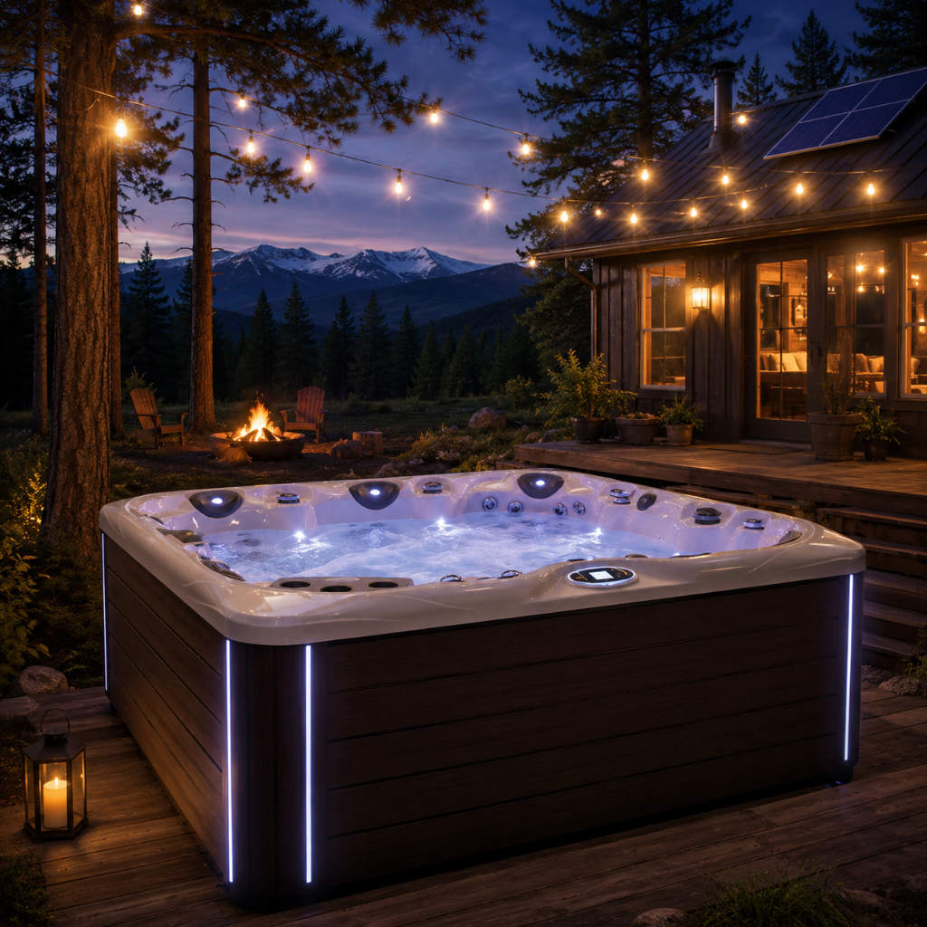 Aspen Spas Pinnacle 7-Person Luxury Hot Tub