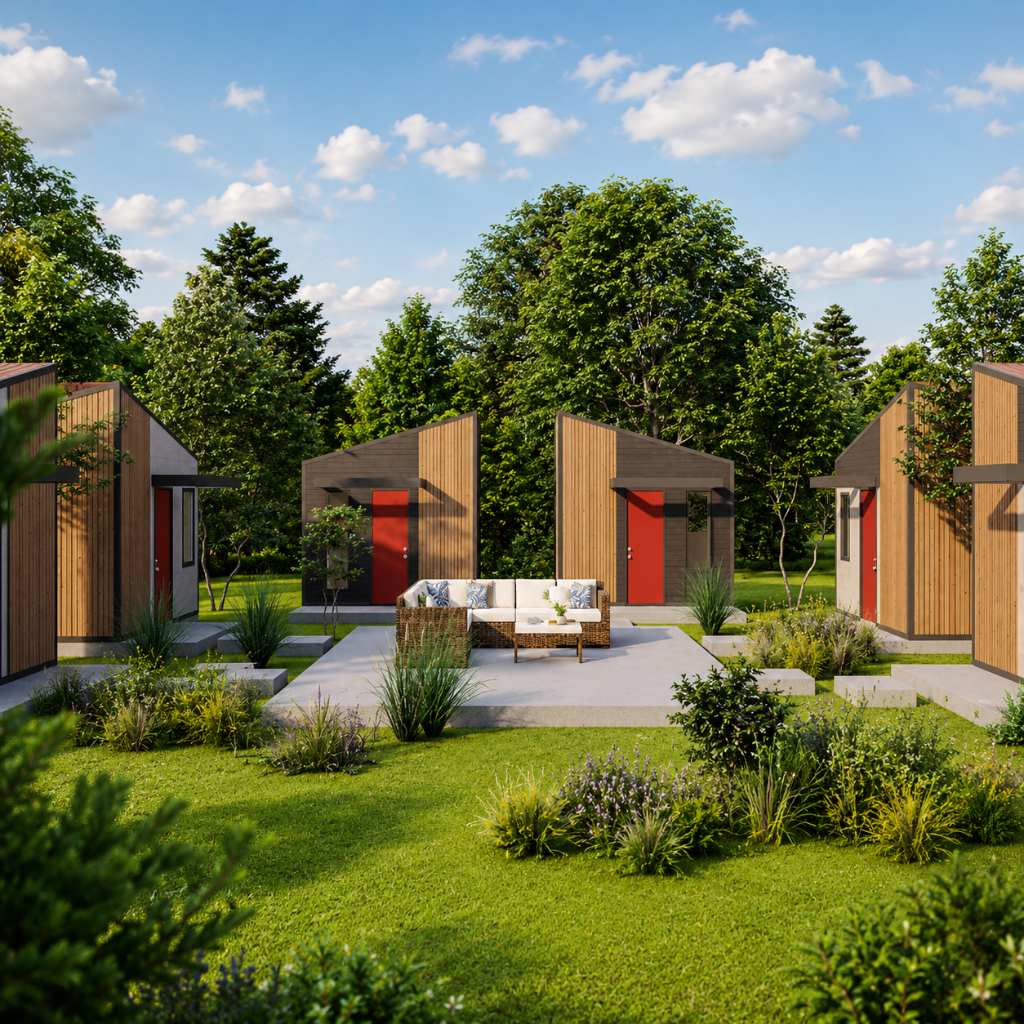 LifeBox Rapid Village System | Scalable Modular Village Infrastructure