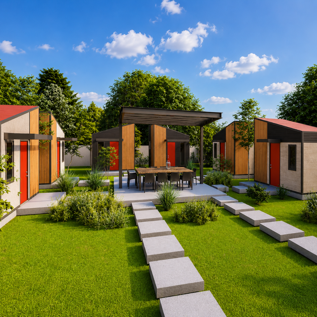 LifeBox Rapid Village System | Scalable Modular Village Infrastructure