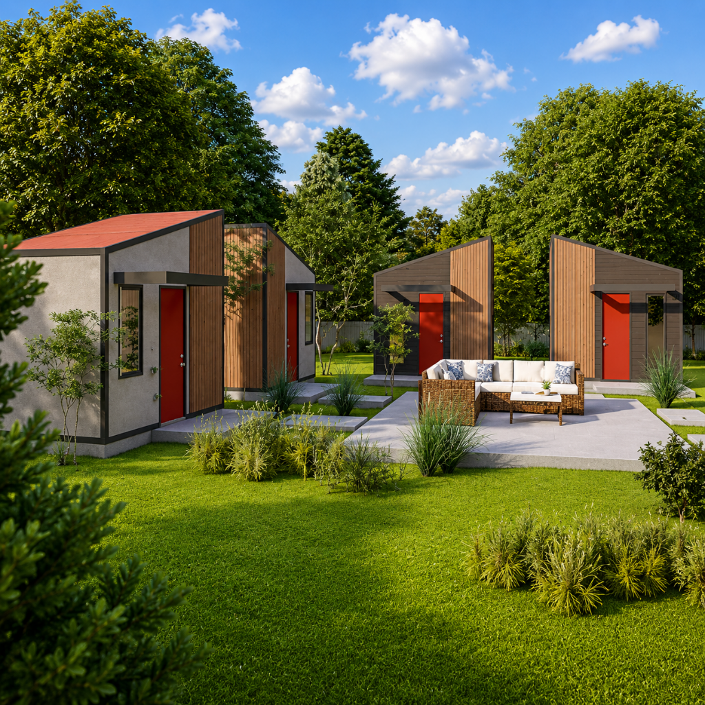 LifeBox Rapid Village System | Scalable Modular Village Infrastructure