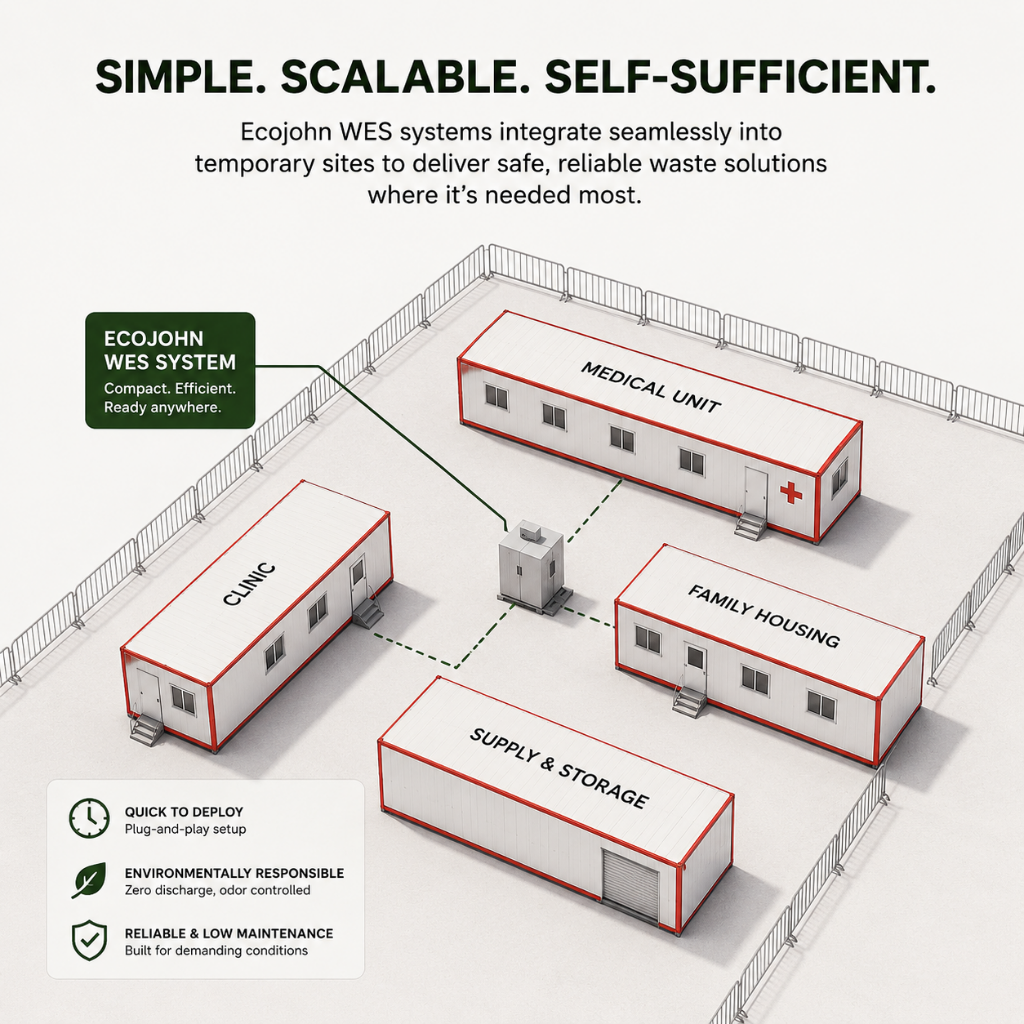 EcoJohn WES Series | Mobile Wastewater Processing Plant