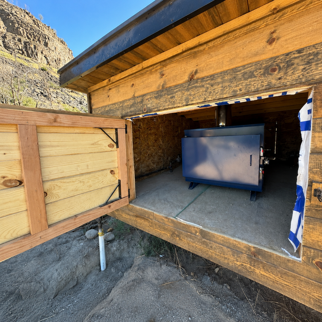 EcoJohn SepticJohn Diesel | Off-Grid Wastewater Incineration System