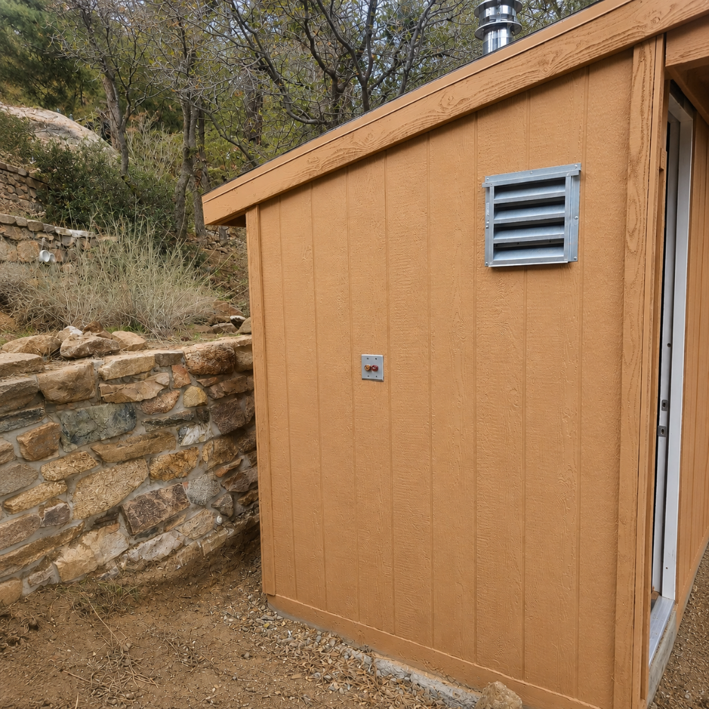 EcoJohn SepticJohn Diesel | Off-Grid Wastewater Incineration System