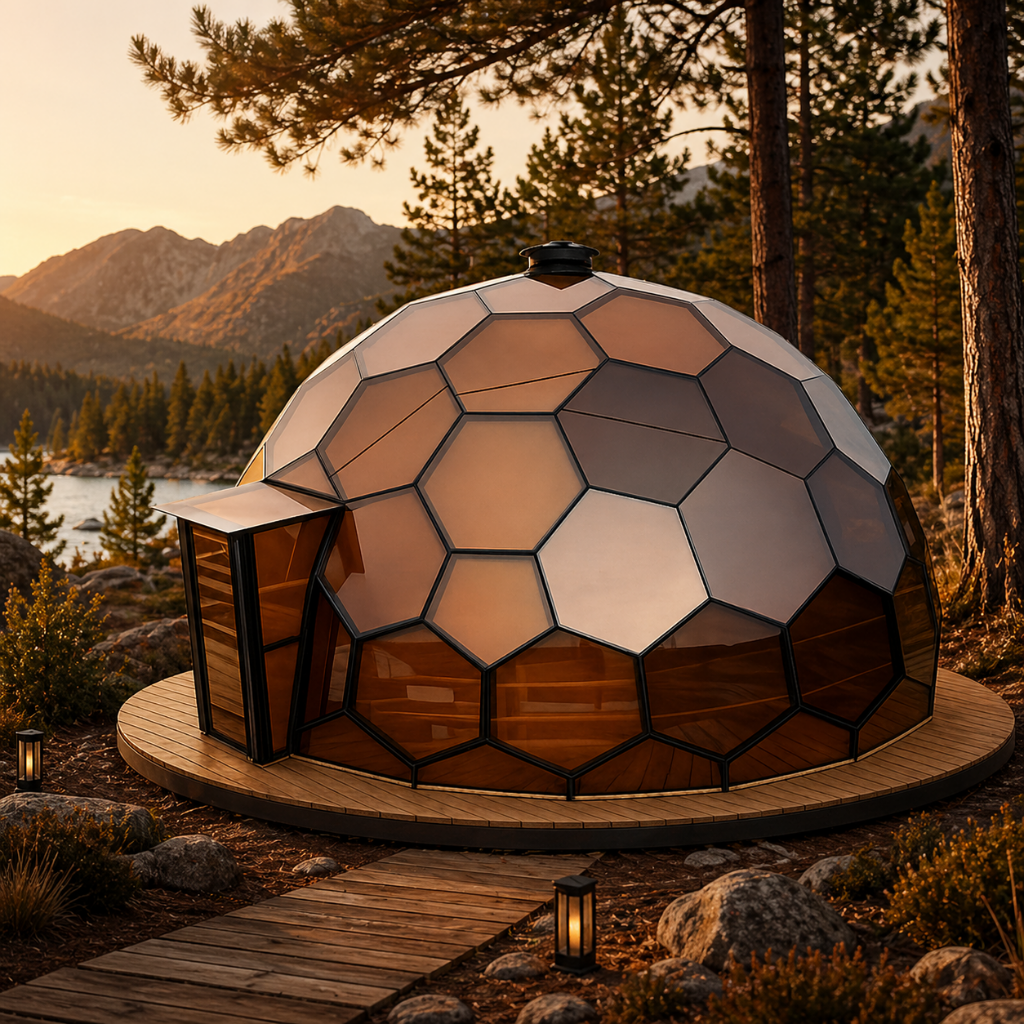 Dome Spaces GDH Hexa Series Domes | Geometric Glass Hospitality Domes