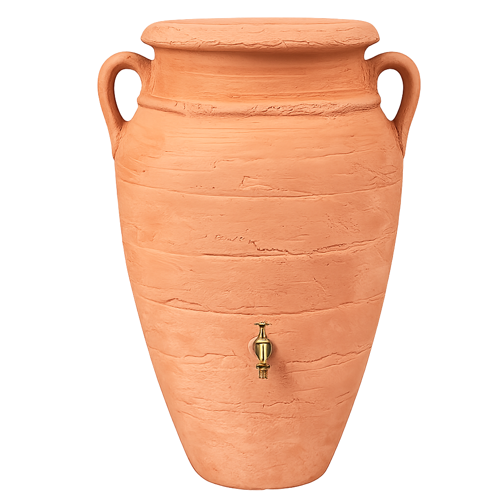 Large ROMAN Rain Barrel | Antique Amphora Rainwater Tank