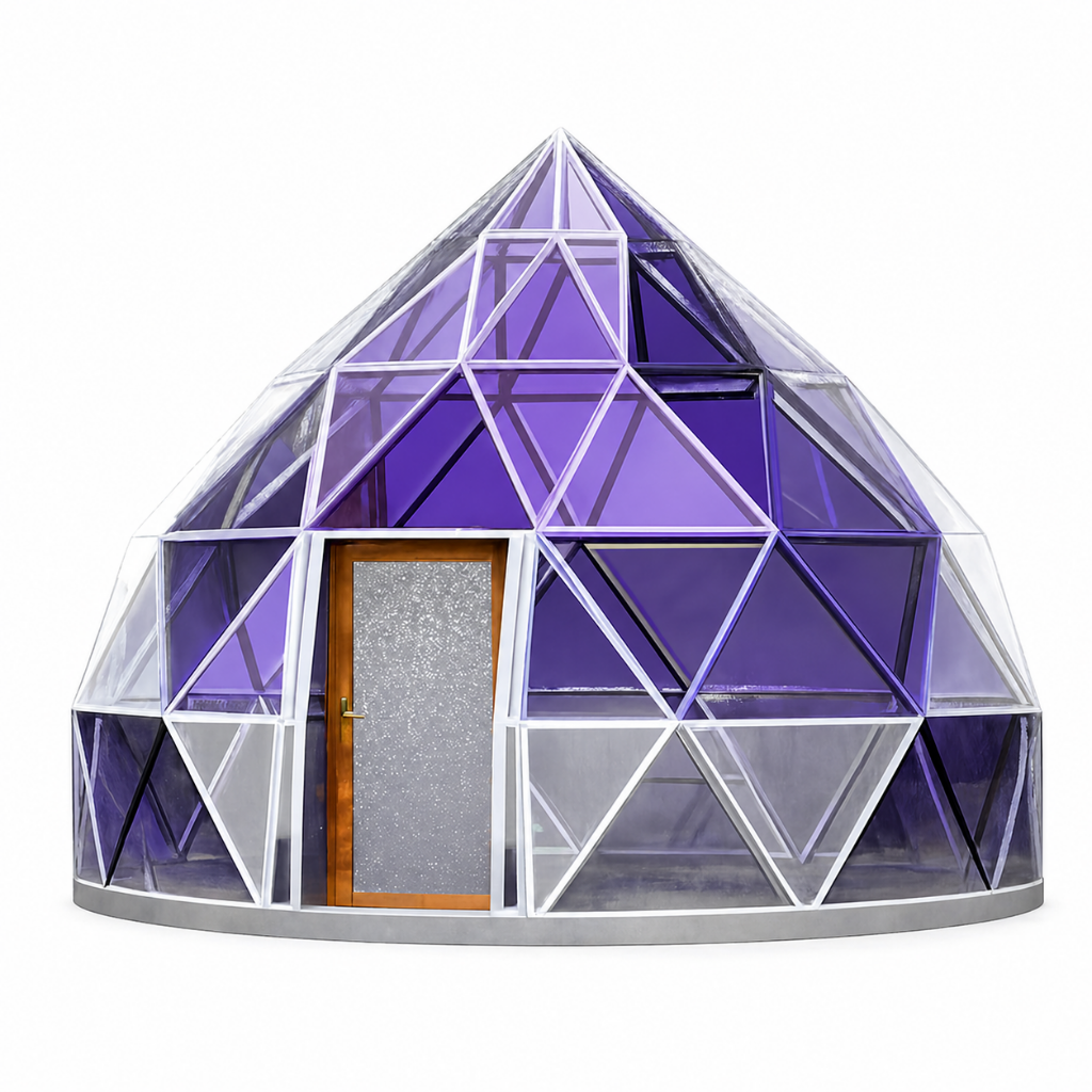 Dome Spaces GDT Terrace Series Glass Domes | Architectural Glass Domes with Outdoor Terrace