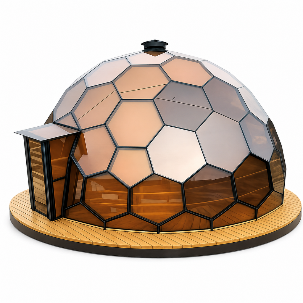 Dome Spaces GDH Hexa Series Domes | Geometric Glass Hospitality Domes