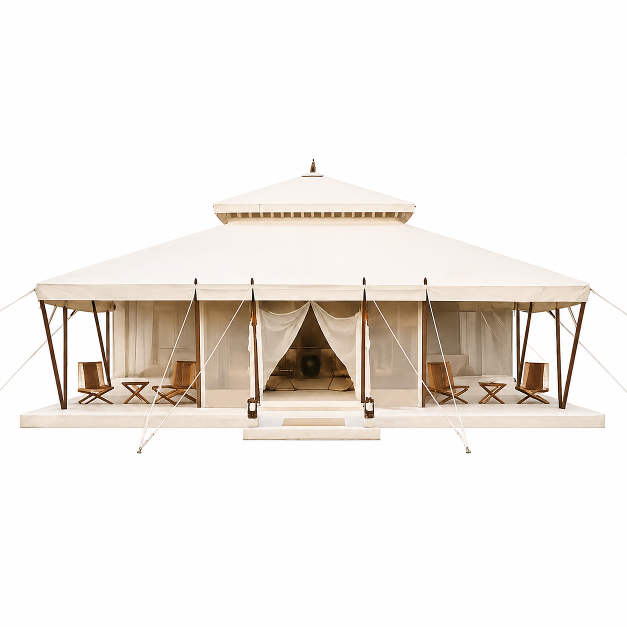 Tent Spaces TDY Series Compact Luxury Tents | Scalable Glamping Tent Systems