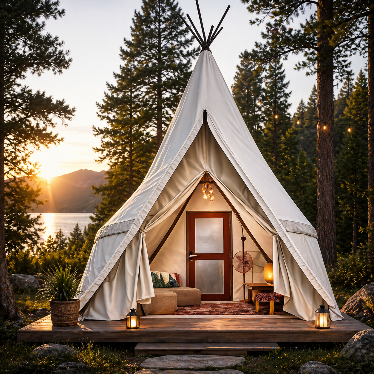 Tent Spaces TPT Series Luxury Tents | Mid-Size Architectural Glamping Structures