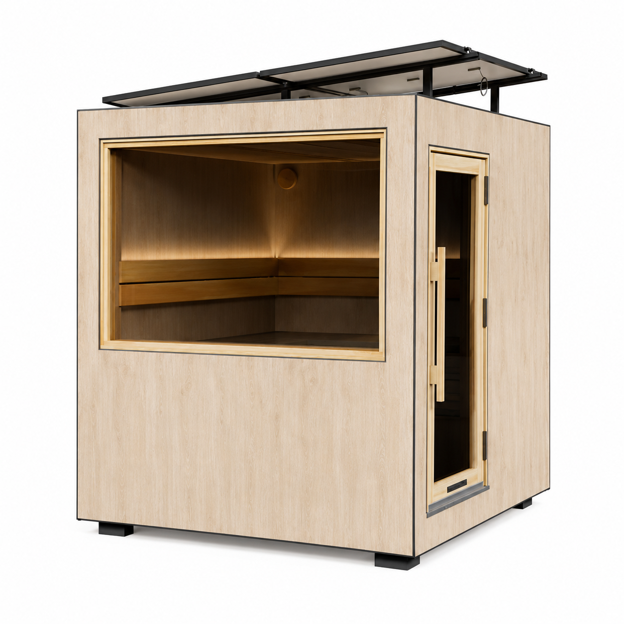 ThermaSol Solaris | Off-Grid Luxury Outdoor Sauna Pavilion (SAK27532)