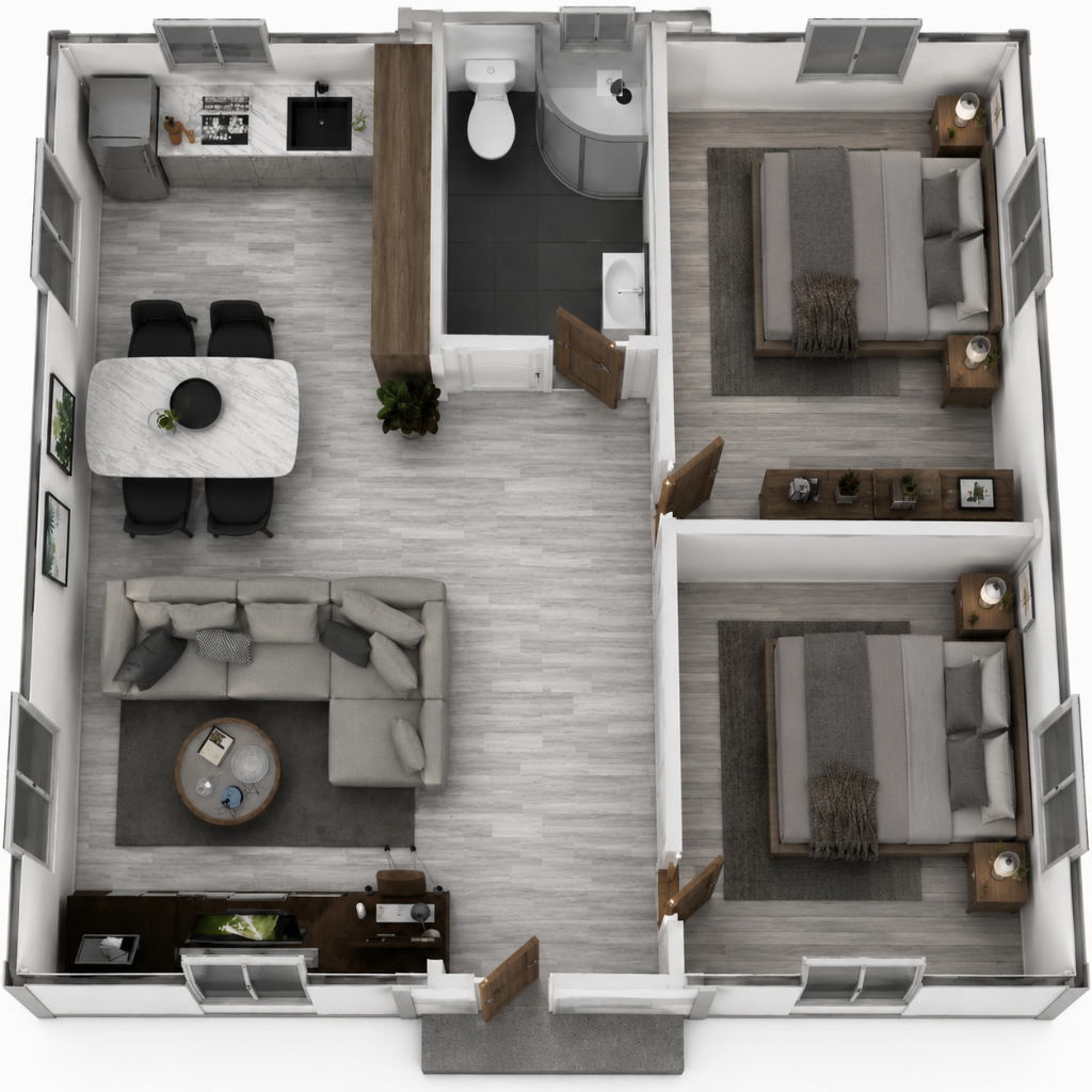 Expandable Prefab Tiny Home | Fully Equipped Modular ADU