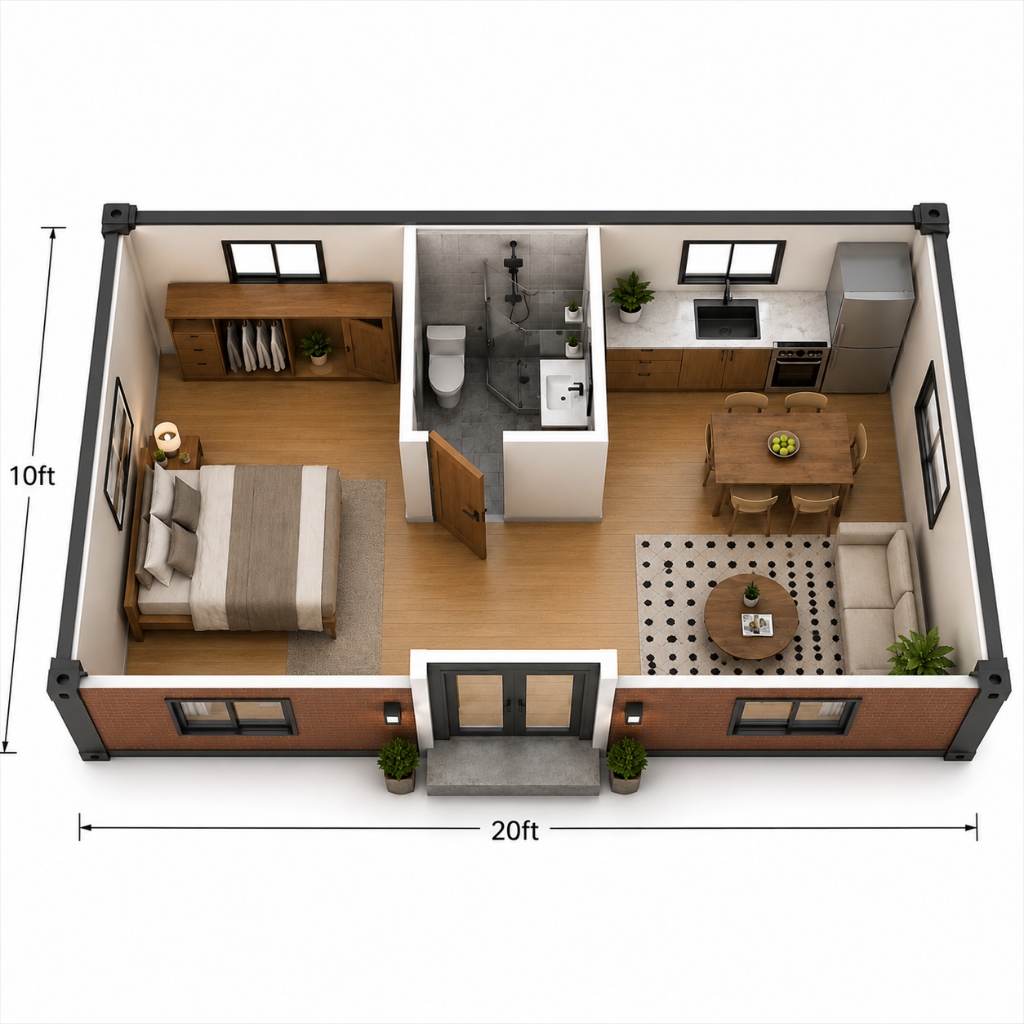 Expandable Prefab Tiny Home | Fully Equipped Modular ADU