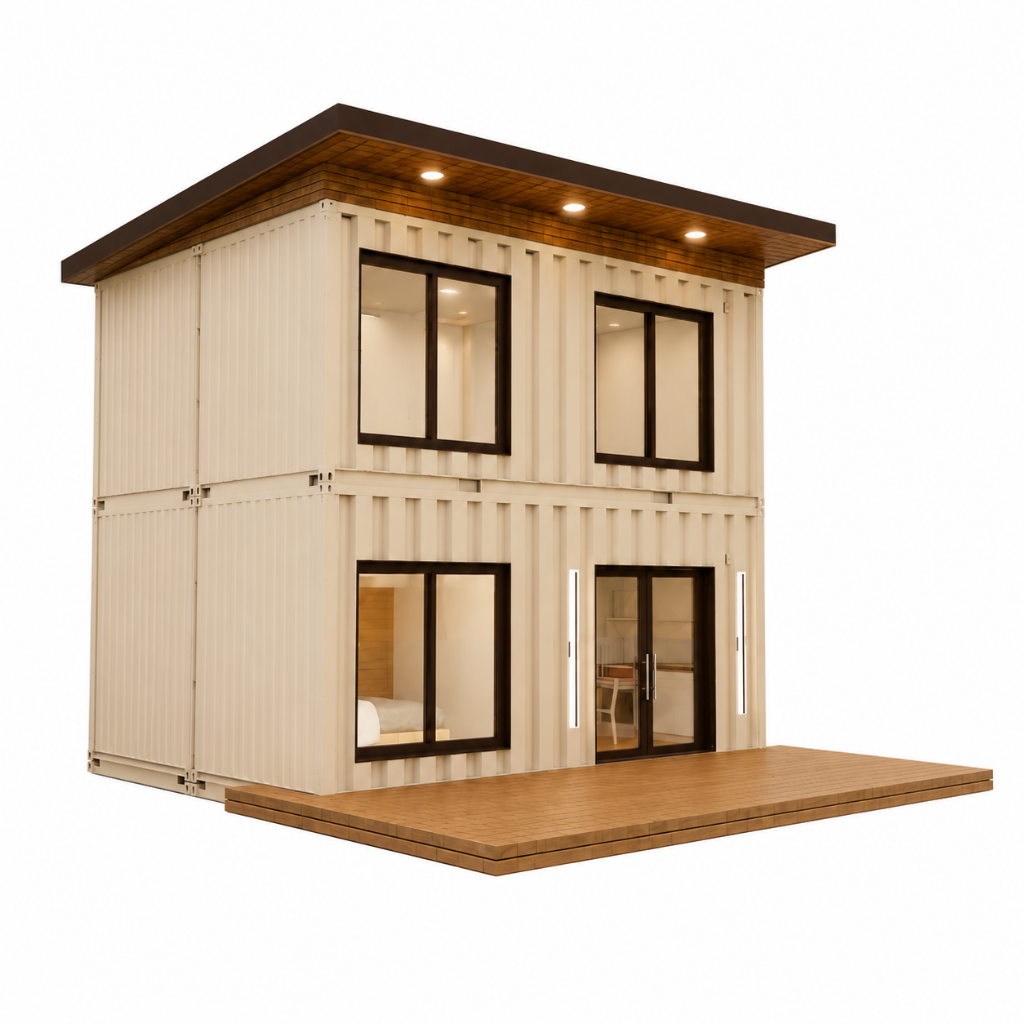 ADU-Container Co. ADU-5 | Luxury 3 Bedroom Container Home & Family ADU