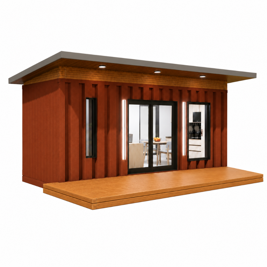 ADU-Container Co. ADU-2 | Modern Backyard Studio, Guest Suite & Home Office