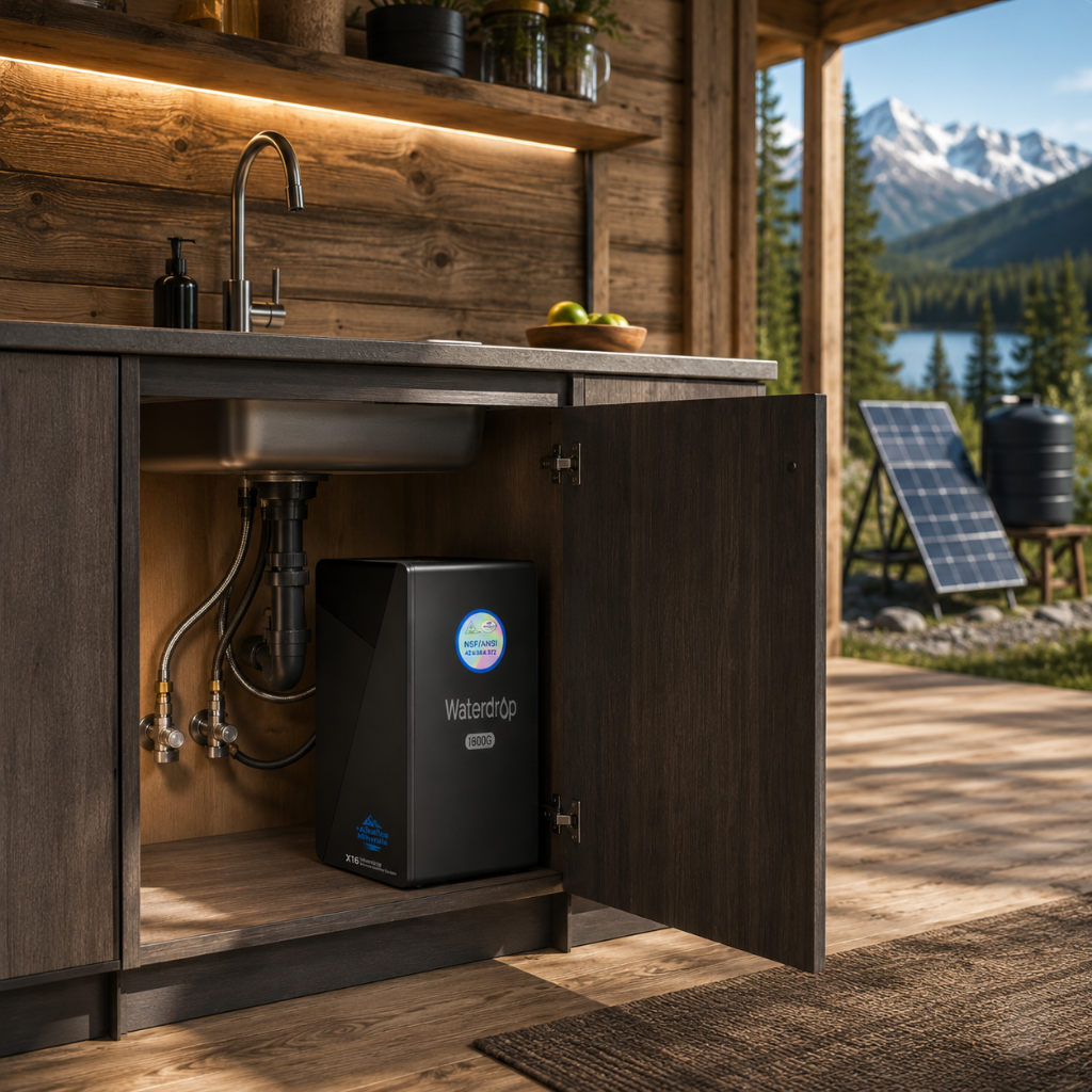 SimPure X16 1600GPD Tankless Reverse Osmosis Water Filtration System