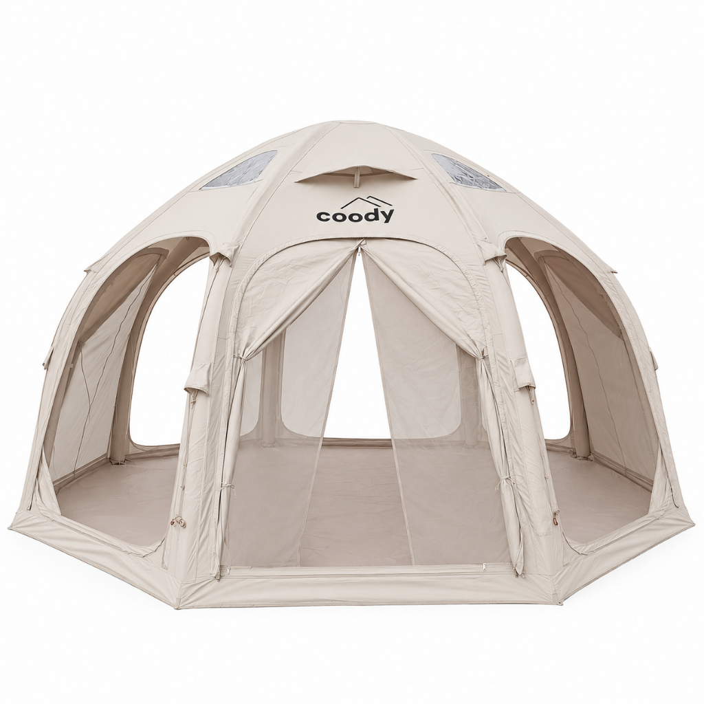 Coody Aurora Dome Inflatable Air Tent for 2–4 People