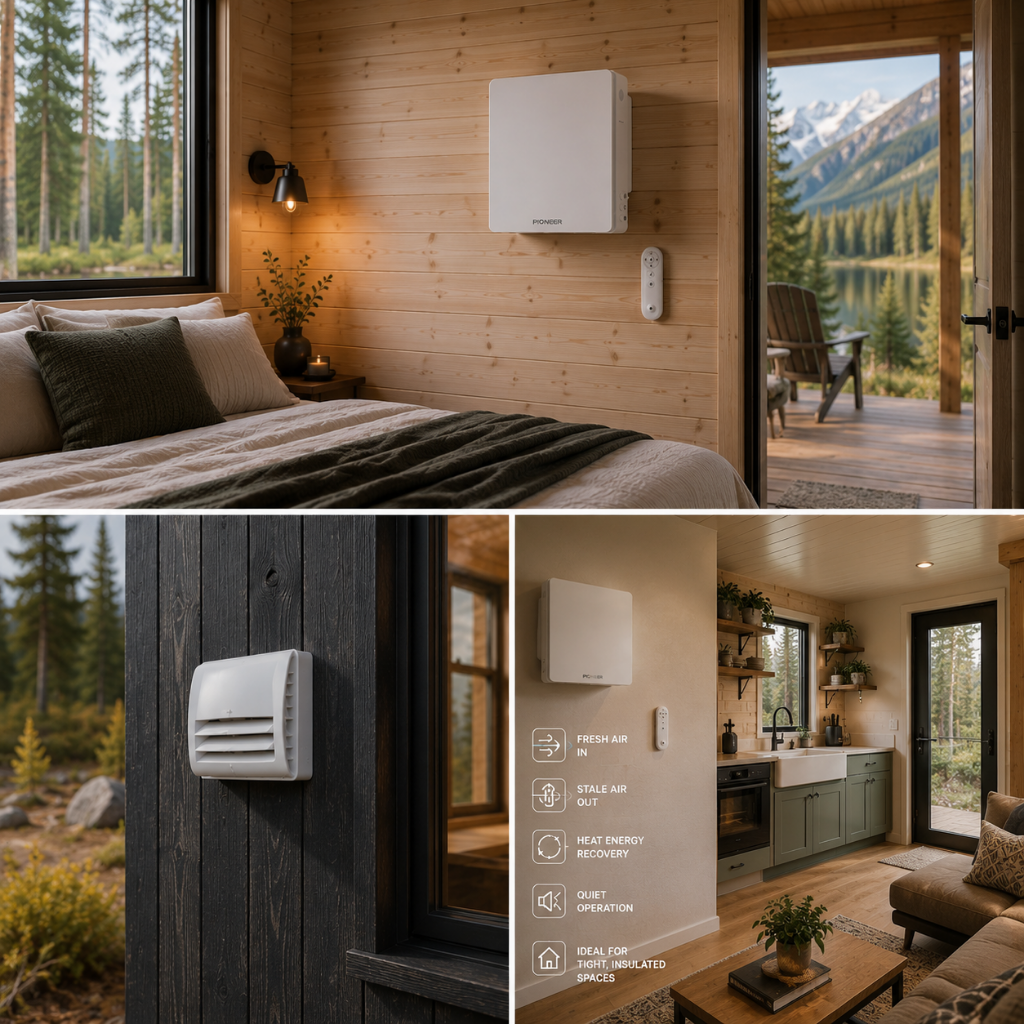 Pioneer ECOasis ERV-50 Ductless Energy Recovery Ventilator