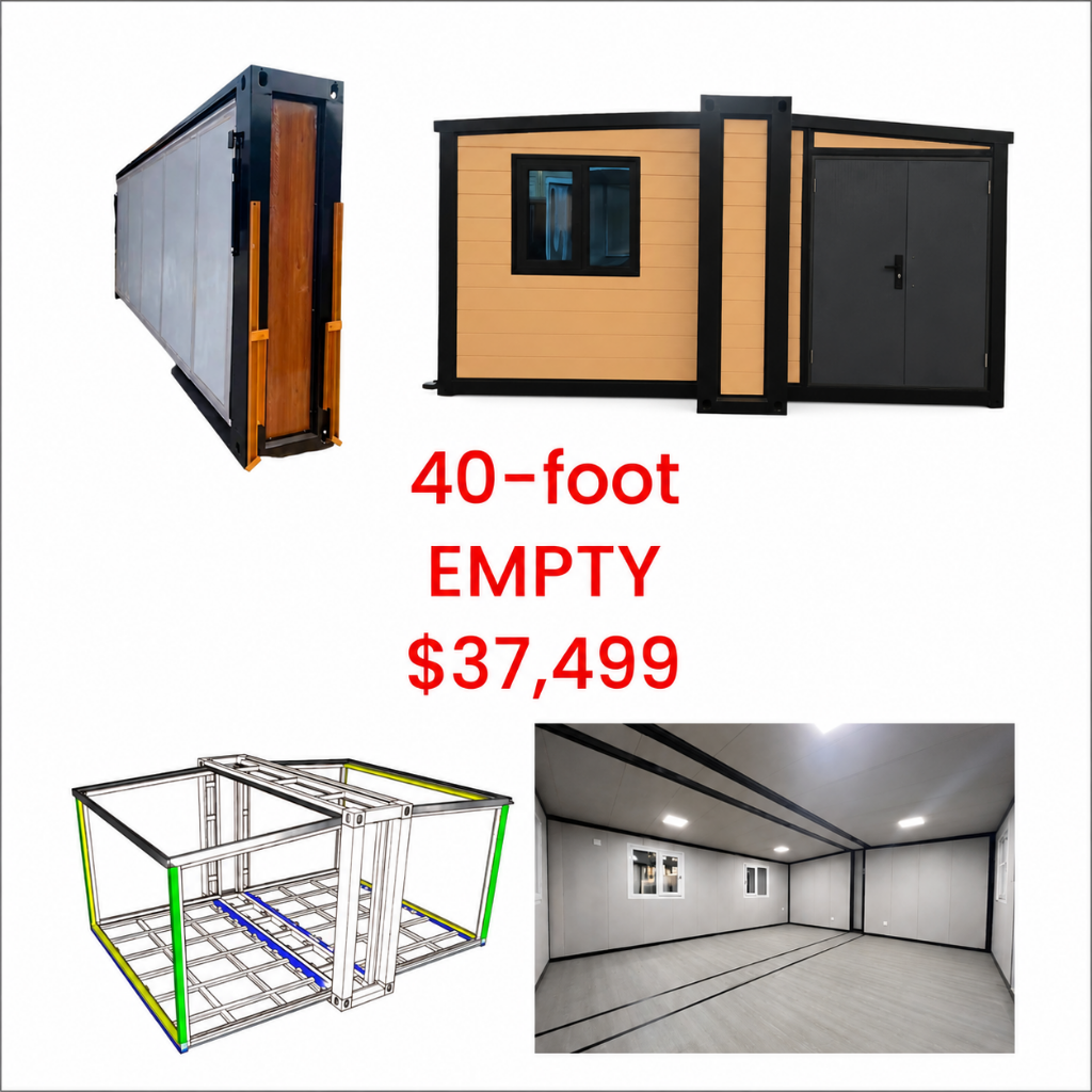 Expandable Folding Tiny Home | Modern Prefab Modular Living Space