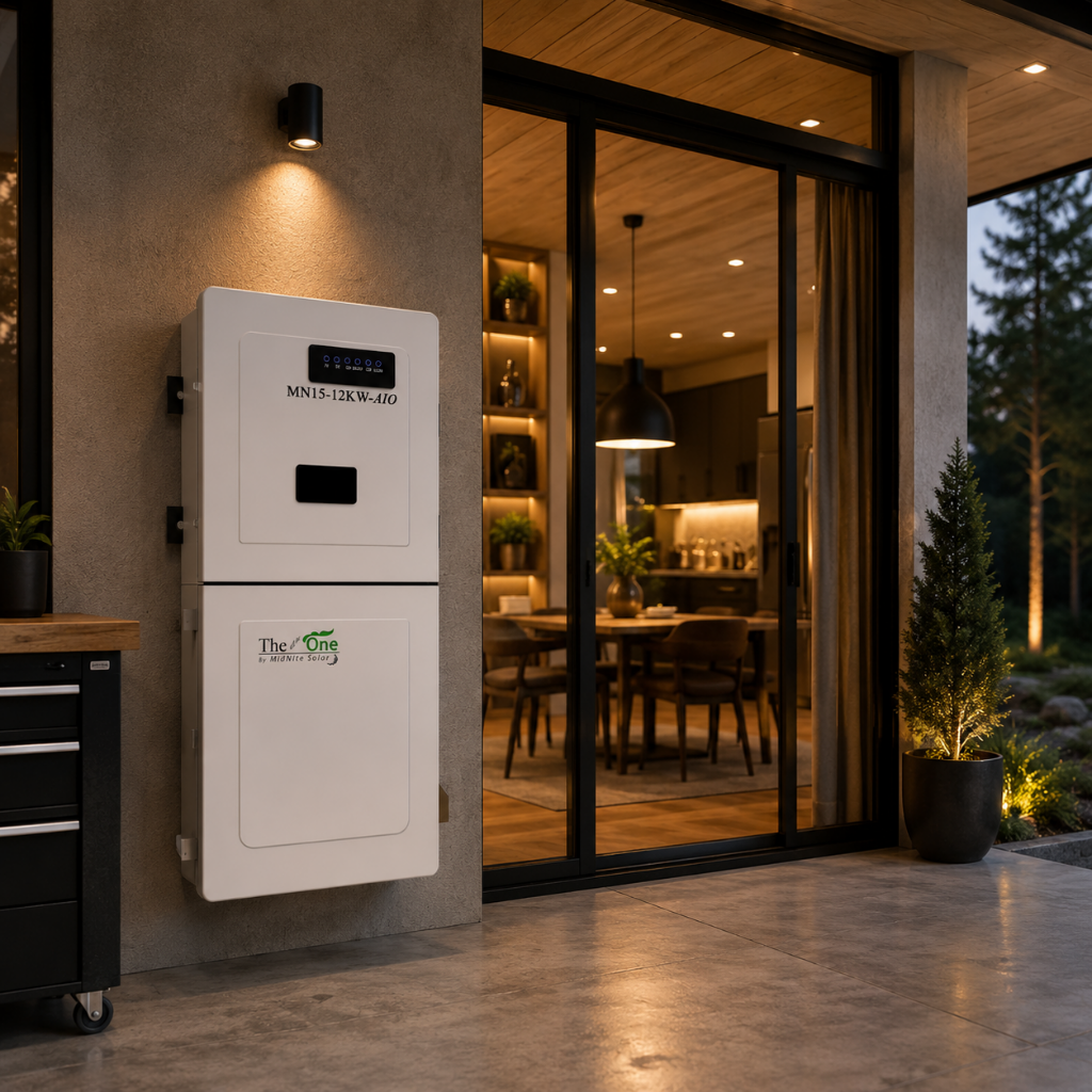 MidNite Power “TheOne” MN 15-12KW-AIO 48V Hybrid Solar Inverter